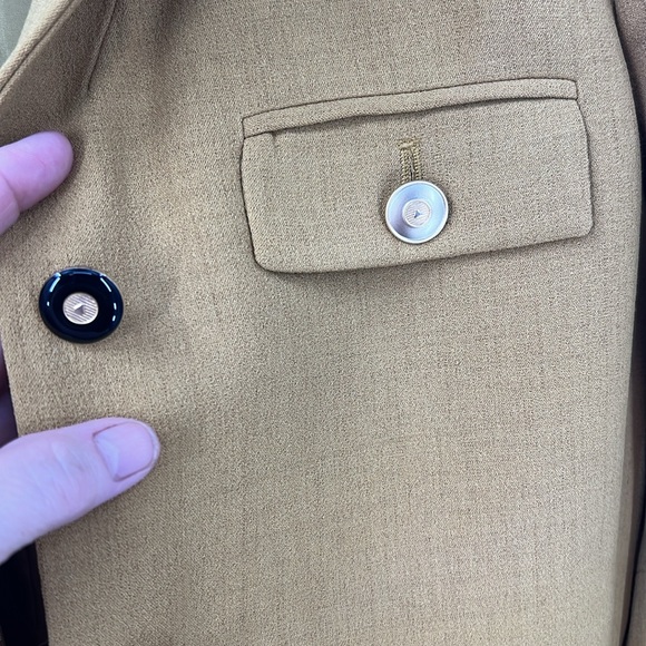 The suit, petite military style button front blazer 6P - Picture 12 of 12